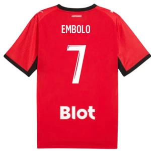 Fotbalové Dresy Stade Rennais FC Embolo #7 2026-27 Domácí Dres Mužské