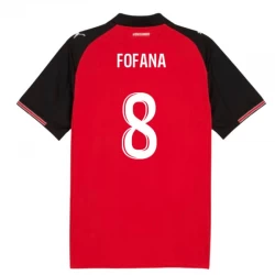Fotbalové Dresy Stade Rennais FC Fofana #8 2025-26 Domácí Dres Mužské