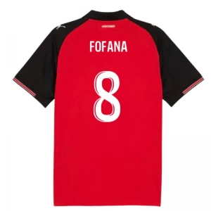 Fotbalové Dresy Stade Rennais FC Fofana #8 2025-26 Domácí Dres Mužské