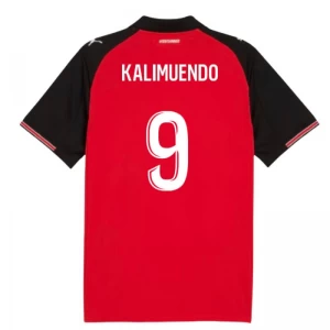 Fotbalové Dresy Stade Rennais FC Kalimuendo #9 2025-26 Domácí Dres Mužské
