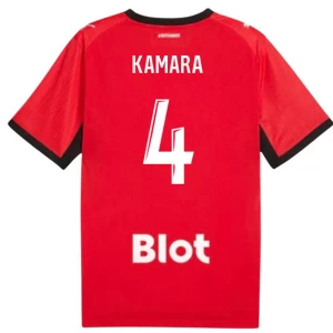 Fotbalové Dresy Stade Rennais FC Kamara #4 2026-27 Domácí Dres Mužské