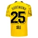 Fotbalové Dresy Sule #25 BVB Borussia Dortmund 2023-24 Alternativní Dres Mužské