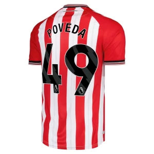 Fotbalové Dresy Sunderland AFC Poveda #49 2025-26 Domácí Dres Mužské