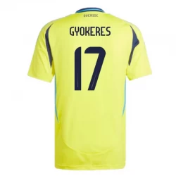 Fotbalové Dresy Švédsko Gyokeres #17 2024 Domácí Dres Mužské