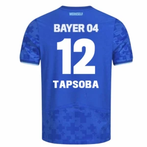 Fotbalové Dresy Tapsoba #12 Bayer 04 Leverkusen 2025-26 Třetí Dres Mužské