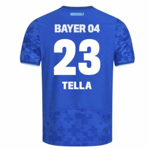 Fotbalové Dresy Tella #23 Bayer 04 Leverkusen 2025-26 Třetí Dres Mužské