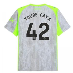 Fotbalové Dresy Toure Yaya #42 Manchester City 2025-26 Třetí Dres Mužské