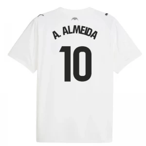 Fotbalové Dresy Valencia CF A. Almeida #10 2025-26 Domácí Dres Mužské