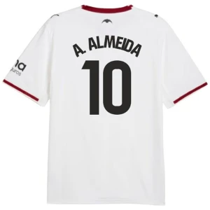 Fotbalové Dresy Valencia CF A. Almeida #10 2026-27 Domácí Dres Mužské