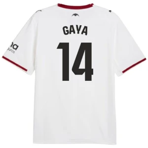 Fotbalové Dresy Valencia CF Gaya #14 2026-27 Domácí Dres Mužské
