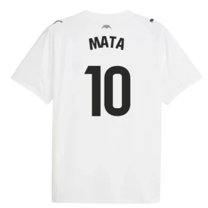 Fotbalové Dresy Valencia CF Mata #10 2025-26 Domácí Dres Mužské
