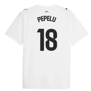 Fotbalové Dresy Valencia CF Pepelu #18 2025-26 Domácí Dres Mužské