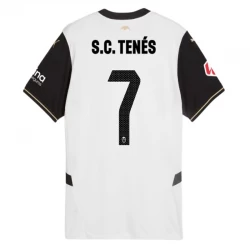 Fotbalové Dresy Valencia CF S. C. Tenes #7 2024-25 Domácí Dres Mužské
