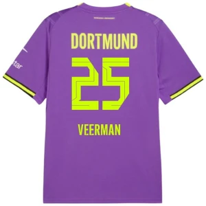Fotbalové Dresy Veerman #25 BVB Borussia Dortmund 2026-27 Třetí Dres Mužské