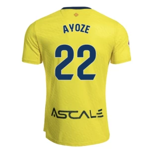 Fotbalové Dresy Villarreal CF Ayoze #22 2025-26 Domácí Dres Mužské