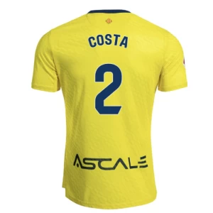 Fotbalové Dresy Villarreal CF Costa #2 2025-26 Domácí Dres Mužské