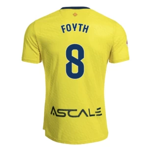 Fotbalové Dresy Villarreal CF Foyth #8 2025-26 Domácí Dres Mužské