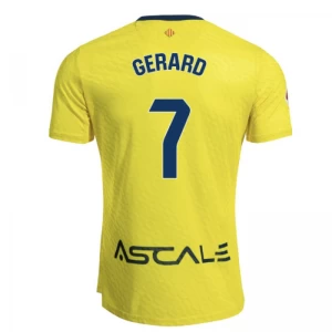 Fotbalové Dresy Villarreal CF Gerard #7 2025-26 Domácí Dres Mužské