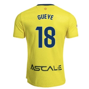 Fotbalové Dresy Villarreal CF Gueye #18 2025-26 Domácí Dres Mužské