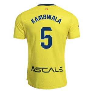 Fotbalové Dresy Villarreal CF Kambwala #5 2025-26 Domácí Dres Mužské