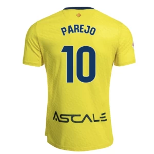 Fotbalové Dresy Villarreal CF Parejo #10 2025-26 Domácí Dres Mužské