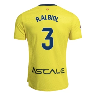 Fotbalové Dresy Villarreal CF R. Albiol #3 2025-26 Domácí Dres Mužské