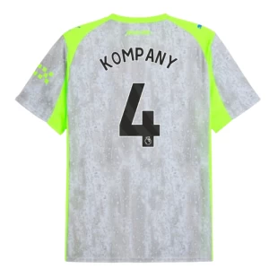 Fotbalové Dresy Vincent Kompany #4 Manchester City 2025-26 Třetí Dres Mužské