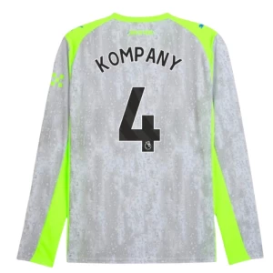 Fotbalové Dresy Vincent Kompany #4 Manchester City 2025-26 Třetí Dres Mužské Dlouhý Rukáv