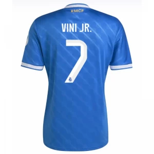 Fotbalové Dresy Vinicius Junior #7 Real Madrid 2025-26 Třetí Dres Mužské