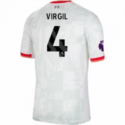 Fotbalové Dresy Virgil van Dijk #4 Liverpool FC 2024-25 Alternativní Dres Mužské