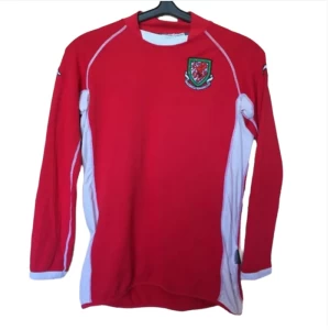 Fotbalové Dresy Wales 2002 Domácí