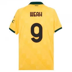 Fotbalové Dresy Weah #9 AC Milan 2025-26 Třetí Dres Mužské