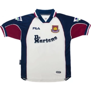 Fotbalové Dresy West Ham United 2000-01 Venkovní