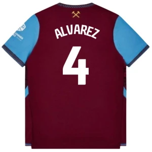 Fotbalové Dresy West Ham United Alvarez #4 2026-27 Domácí Dres Mužské