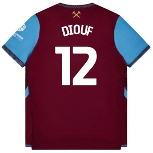 Fotbalové Dresy West Ham United Diouf #12 2026-27 Domácí Dres Mužské