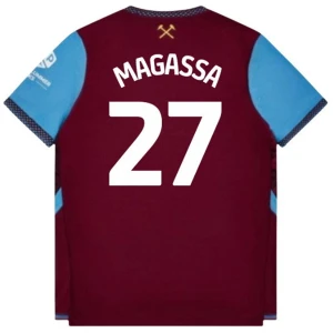 Fotbalové Dresy West Ham United Magassa #27 2026-27 Domácí Dres Mužské
