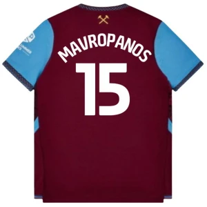 Fotbalové Dresy West Ham United Mavropanos #15 2026-27 Domácí Dres Mužské