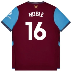 Fotbalové Dresy West Ham United Noble #16 2026-27 Domácí Dres Mužské