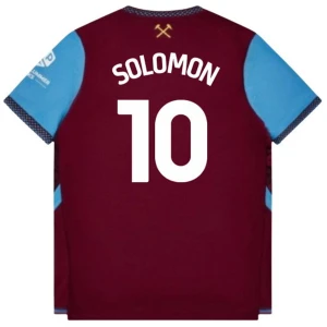 Fotbalové Dresy West Ham United Solomon #10 2026-27 Domácí Dres Mužské