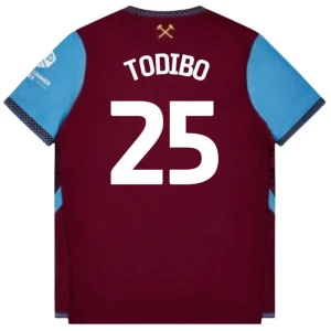 Fotbalové Dresy West Ham United Todibo #25 2026-27 Domácí Dres Mužské