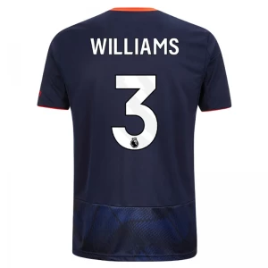 Fotbalové Dresy Williams #3 Nottingham Forest FC 2025-26 Třetí Dres Mužské