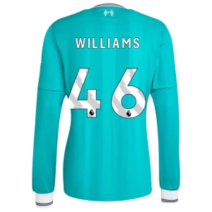 Fotbalové Dresy Williams #46 Liverpool FC 2025-26 Třetí Dres Mužské Dlouhý Rukáv
