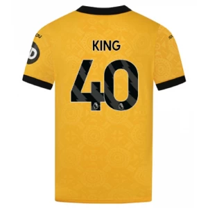 Fotbalové Dresy Wolverhampton Wanderers King #40 2025-26 Domácí Dres Mužské