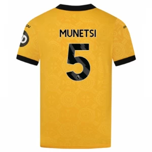 Fotbalové Dresy Wolverhampton Wanderers Munetsi #5 2025-26 Domácí Dres Mužské