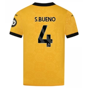 Fotbalové Dresy Wolverhampton Wanderers S. Bueno #4 2025-26 Domácí Dres Mužské