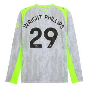 Fotbalové Dresy Wright Phillips #29 Manchester City 2025-26 Třetí Dres Mužské Dlouhý Rukáv
