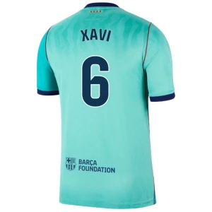 Fotbalové Dresy Xavi #6 FC Barcelona 2026-27 Třetí Dres Mužské