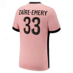 Fotbalové Dresy Zaire-Emery #33 Paris Saint-Germain PSG 2024-25 Třetí Dres Mužské