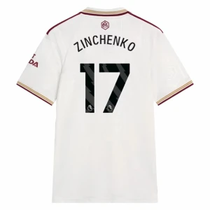 Fotbalové Dresy Zinchenko #17 Arsenal FC 2025-26 Třetí Dres Mužské