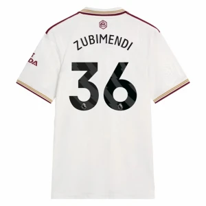 Fotbalové Dresy Zubimendi #36 Arsenal FC 2025-26 Třetí Dres Mužské